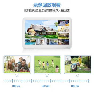 POE video kaydedici üçü bir arada video ekranı entegre ONVIF ultra yüksek çözünürlüklü 4K uyumlu 8MP dış mekan wifi dome kamera