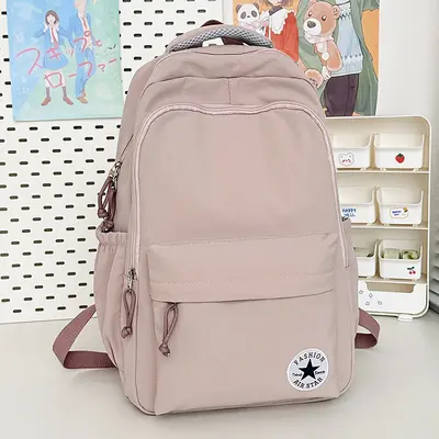 Korean-Style Women's Schoolbag, Lightweight Backpack for High School Students - 10