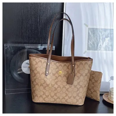 Large Capacity Women's Tote Bag, Single Shoulder Shopping Bag - 9