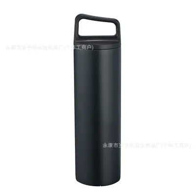 New Minimalist 304 Stainless Steel Handheld Straight Cup Double-Wall Vacuum Insulated Tumbler Outdoor Portable On-the-Go Cup Wholesale - 7