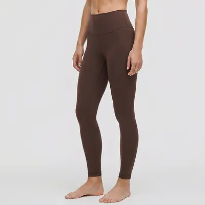 Damen Yogahose 24" mit hohem Bund, feuchtigkeitsableitend und atmungsaktiv - 6