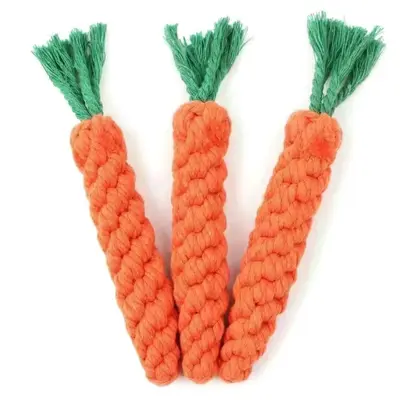 Durable Rope Knot Dog Toy for Teeth Cleaning - 6