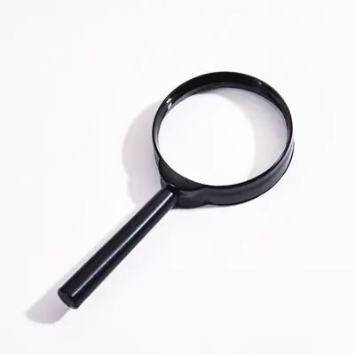 Children's Plastic Magnifying Glass, Colourful, HD High Magnification Optical Lens