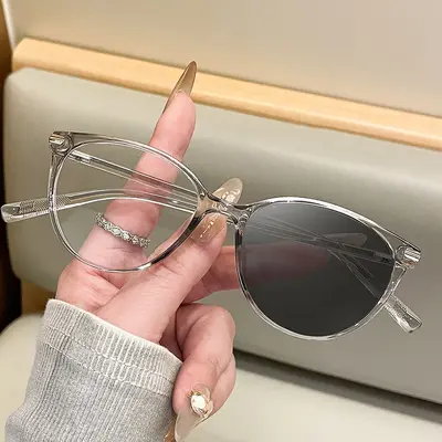 Blaulichtfilter-Brille ohne Stärke, Cat-Eye-Fassung - 11