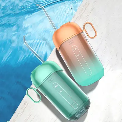 新款便携式电动冲牙器 清洁洗牙器 牙齿正畸水牙线牙结石家用神器