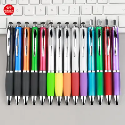 Touchscreen Calabash Ballpoint Pen, Colorful, Printed Logo Promotional Pen
