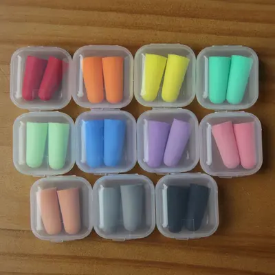 PU Foam Earplugs, Noise Reduction, Slow Rebound
