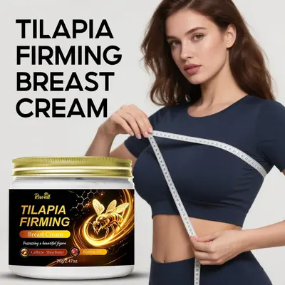 RUOALL tilapia sıkılaştırıcı göğüs kremi, 70 g şeffaf kavanoz