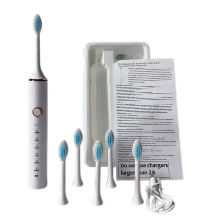 Sonic Couple Electric Toothbrush X-18, 6 Modes, Soft Bristles - 7