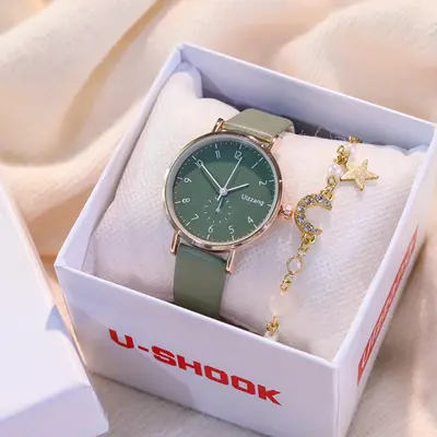 Silent mechanical wristwatch, exam-suitable design - 6