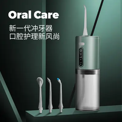 Portable electric water flosser, multi-level adjustable