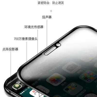 iPhone 17 Pro Gizlilik Korumalı Temperli Cam Ekran Koruyucu