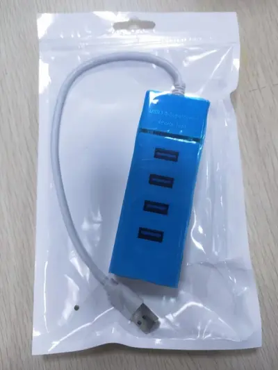 USB HUB bir-çoklu dört bağlantı noktalı yüksek hızlı hub bilgisayar USB 3.0 ayırıcı genişletici USB arayüz genişletici - 10