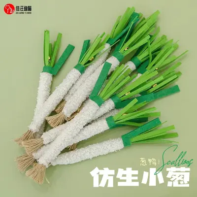 Simulated Vegetable Cat Toy with Silvervine, Chew Toy for Self-Play