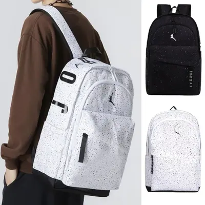 AJ Large-Capacity Flying Man Starry Backpack, Unisex Schoolbag and Sports Bag - 1