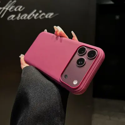 Leather-Texture Magnetic Phone Case for Apple iPhone 17 Pro, Anti-Slip - 10