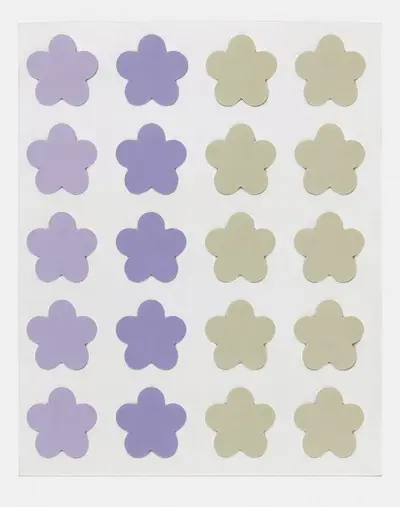 Blumenmuster Hydrokolloid-Akne-Patches 24er Packung Porenreinigung - 10