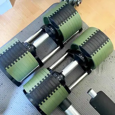 Adjustable Dumbbells for Men Fitness Home Dumbbell Set Sturdy Incremental Adjustable Weight Dumbbell Combination - 2
