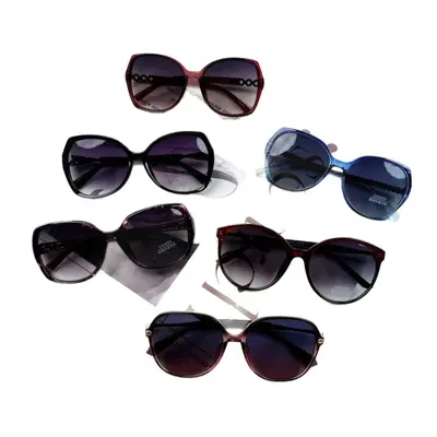 Modische Damensonnenbrille, große Fassung, koreanischer Stil - 5