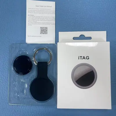 Round Bluetooth Tracker Device, Ultra-Thin Key Finder - 10