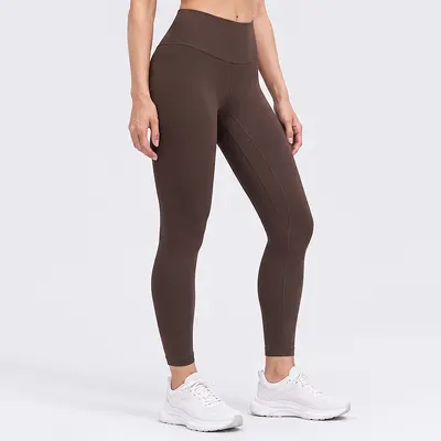 24" High Waist Women's Yoga Pants, Butt Lifting, Breathable - 12