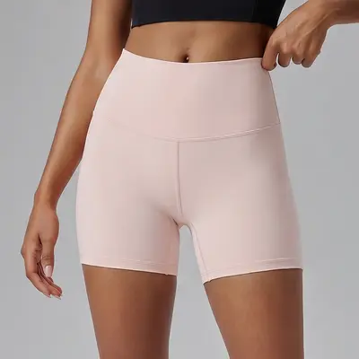 Kadın hızlı kuruyan yoga tenis şortu, elastik, nefes alabilen, üç çeyrek - 11