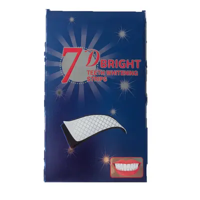 7DTEETH Zahnaufhellungsstreifen, Klassisch, Trockenaufkleber, PAP-frei - 6