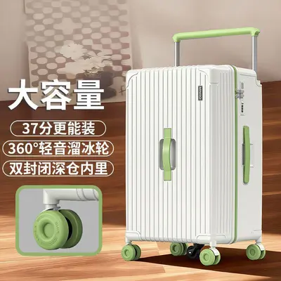 Multifunctional Trolley Suitcase, Large Capacity Combination Lock, Five-Wheel Student Case - 6