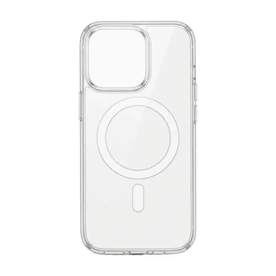 适用iPhone17Promax亚克力透明磁吸手机壳苹果16大孔15防摔保护套