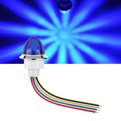 LED mini karpuz lambası 1,25 inç kamyon yan işaret lambası - 9