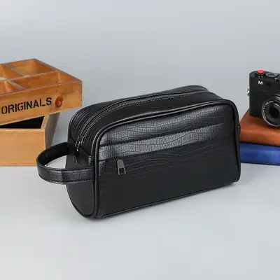 SH199 Men's Clutch Bag, Multifunctional Large Capacity Underarm Bag - 8