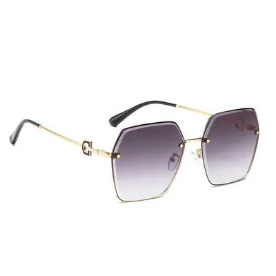 UV Protection Large Frame Sunglasses for Women - 6