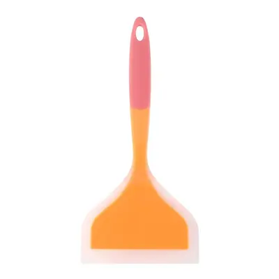 Stokta Tamagoyaki spatula yapışmaz tava özel spatula yarı şeffaf silikon kızartma spatulası geniş spatula kızartma tavası mutfak aracı - 8