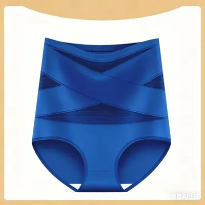 High-Waist Body Shaping Pants, Cross Bandage Tummy Control, Hip Lifting - 13