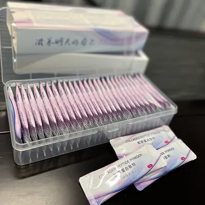 加工5克*15袋胶原蛋白粉自有品牌定制 98%纯粉胶原蛋白肽粉原料
