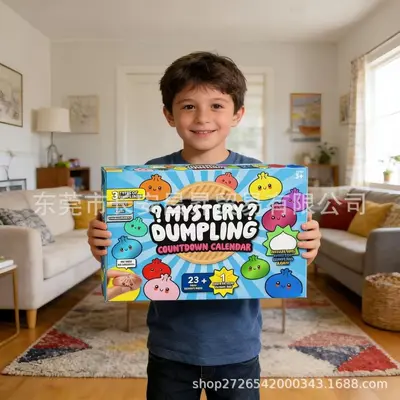 Mystical Soft Toy Box 8-teiliges Set, weiche niedliche Spielzeugbox mit Fingerspielzeug
