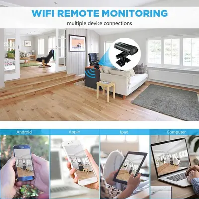 Wireless WIFI Überwachungskamera A7 hochauflösend Weitwinkel Nachtsicht
