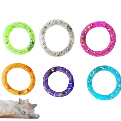 Игрушка для кошек в форме пончика, самоигра, игрушка для кошек оптом, производитель игрушек для кошек, оригинальный дизайн, прямой поставщик с завода - 6