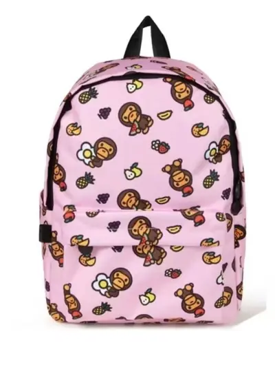 BAEP BABY Little Monkey Cartoon Student Backpack Business Laptop Backpack - 6