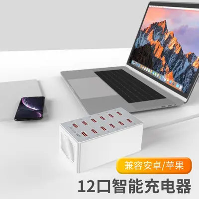 跨境5V2.4AUSB多口充电器直冲手机工作室科技快充多功能适配器