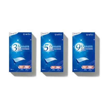Zahnaufhellungsstreifen, 3D/5D/9D-Optionen