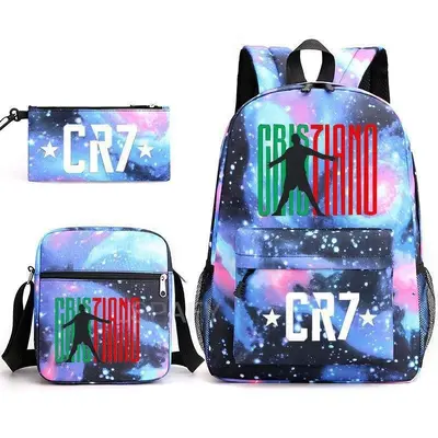 CR7 Oxford Cloth Backpack, Unisex Outdoor - 12
