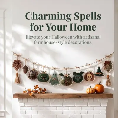 Halloween-Hängegirlanden-Acryl-Banner - 8