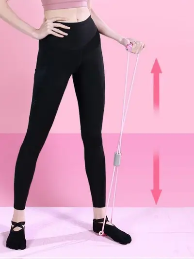 8-Shaped Chest Expander Yoga Fitness Equipment Resistance Band Exercise Shoulder Opening Back Beautifying 8-Shaped Chest Expander Wholesale