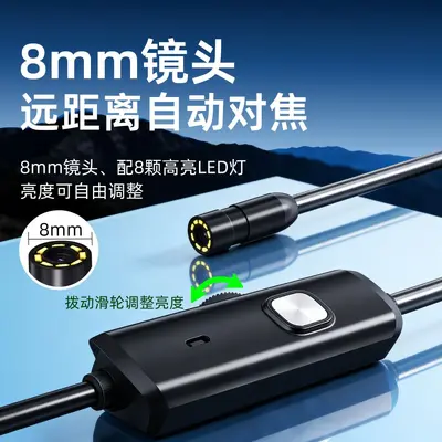 Endoskop kamera iPhone için, 3 megapiksel, su geçirmez, endüstriyel