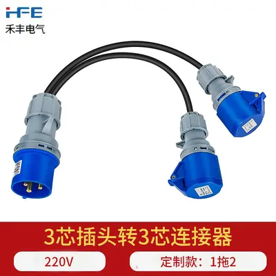 Waterproof Industrial Plug Connector 16A/32A, 3-4-5 Pin - 5