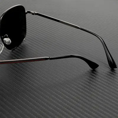 Metal Frame Driving Sunglasses for Men and Women, Polarized, UV Protection - 4