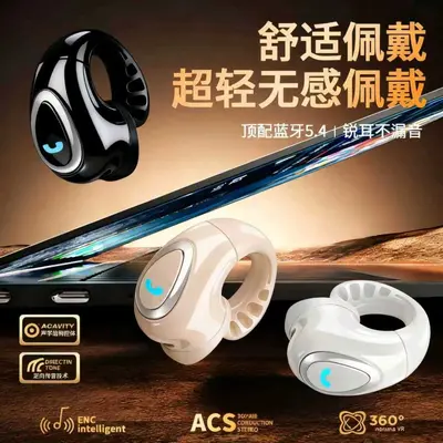 跨境新款J08蓝牙耳机带充电仓无线入耳式迷你运动隐形单耳手机通
