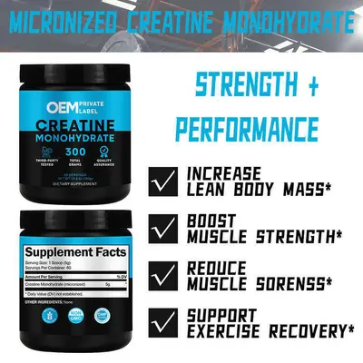 Kreatin Monohidrat Toz 200 g Spor Takviyesi - 3