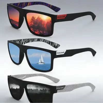 Herren-Retro-Sonnenbrille mit UV-Schutz, Radbrille Modell 918 - 1